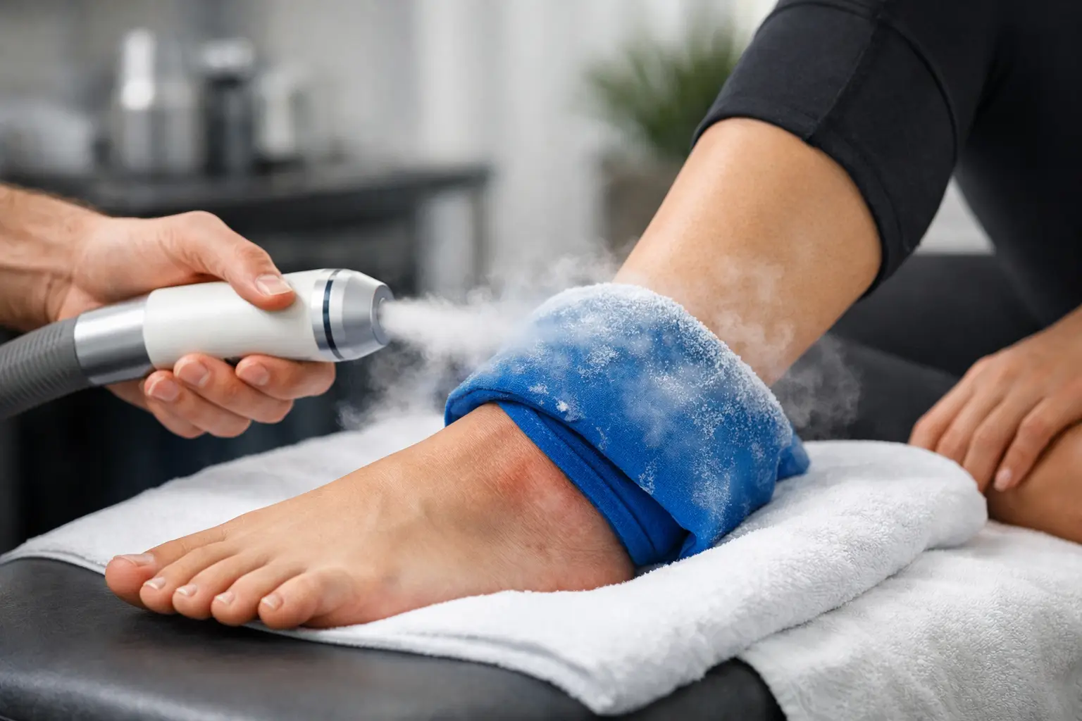 When Cryotherapy for an Ankle Sprain Helps