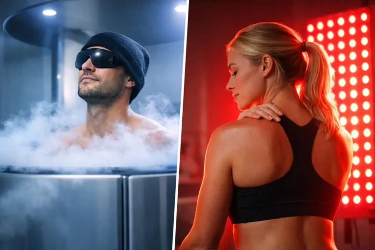 Cryotherapy vs Red Light for Pain and Recovery